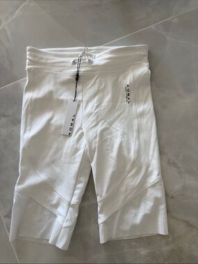 Koral Limited Edition White Biker Shorts